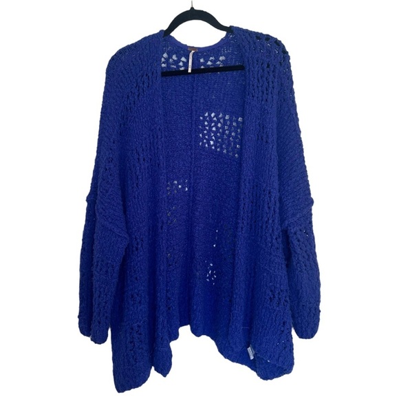 Free People Cardigan Blue XS/S - Picture 3 of 10